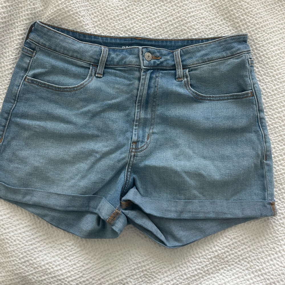 old navy high rise wow shorts